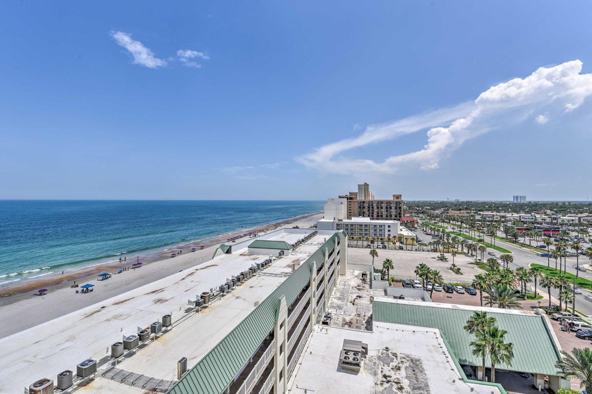 Daytona Beachfront Condo With Ocean View ภายนอก รูปภาพ