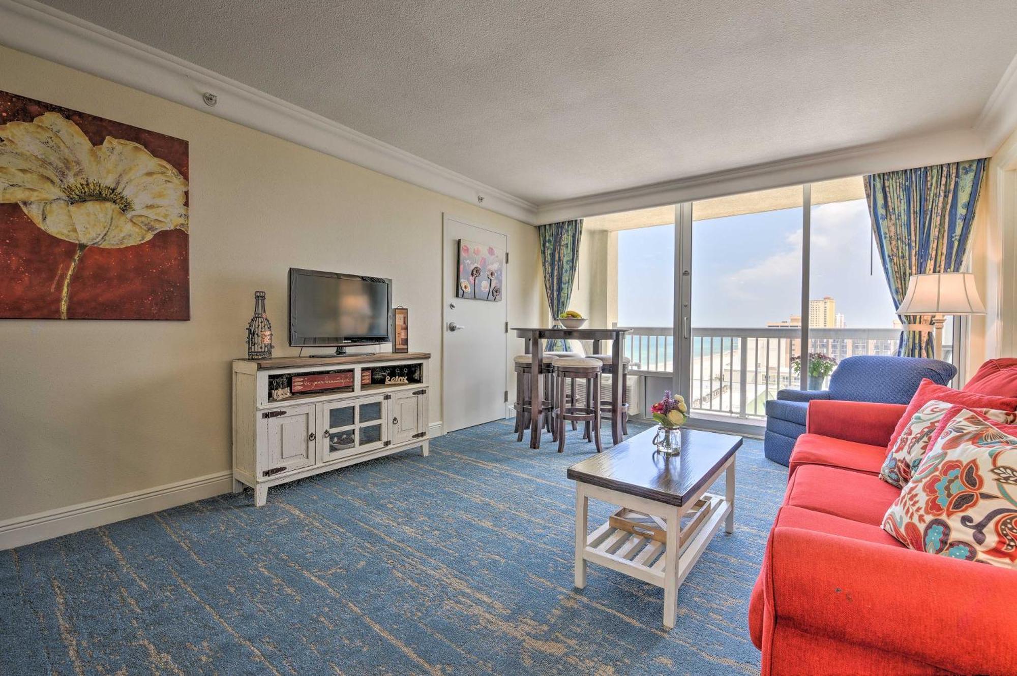 Daytona Beachfront Condo With Ocean View ภายนอก รูปภาพ