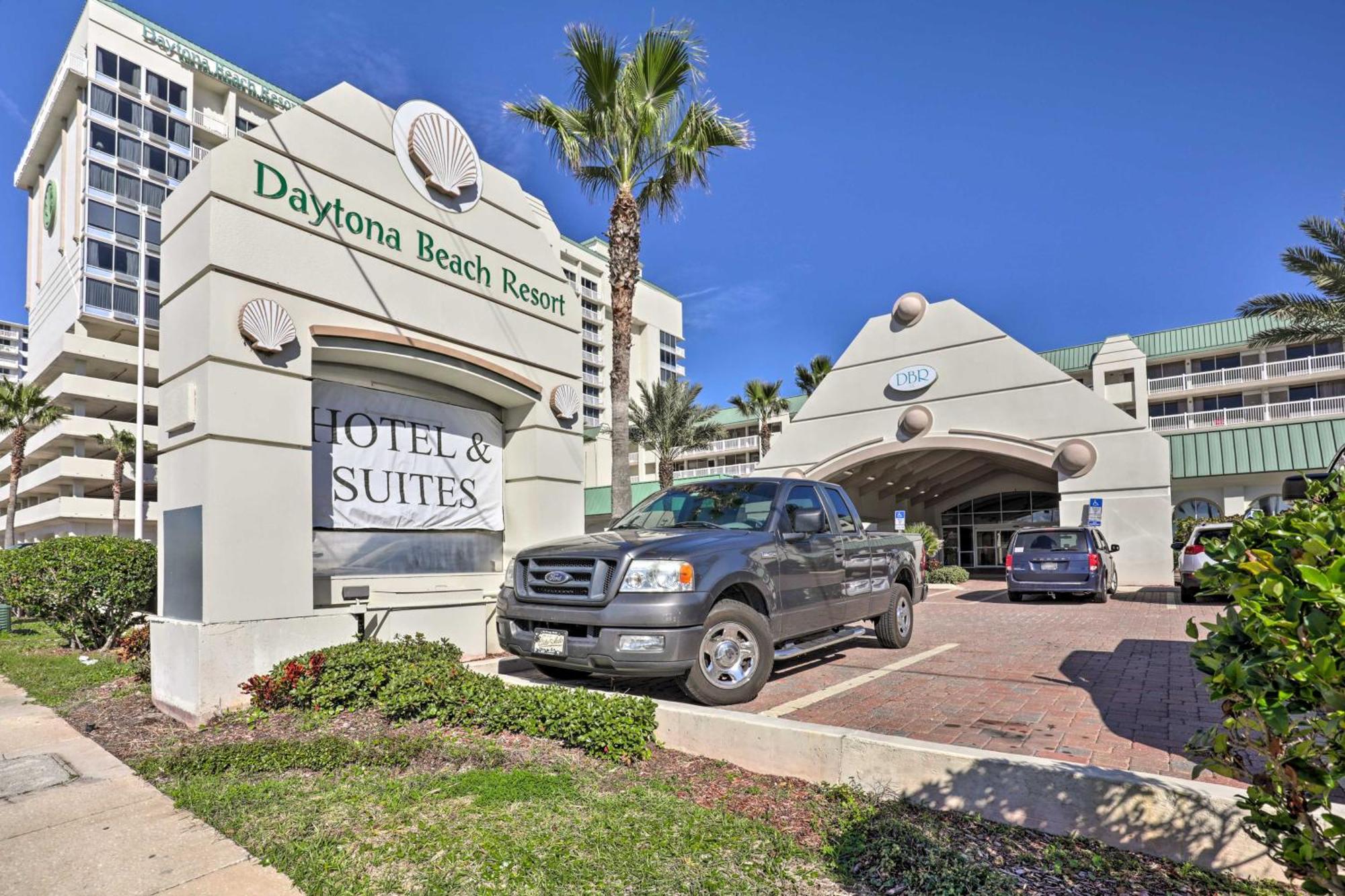 Daytona Beachfront Condo With Ocean View ภายนอก รูปภาพ