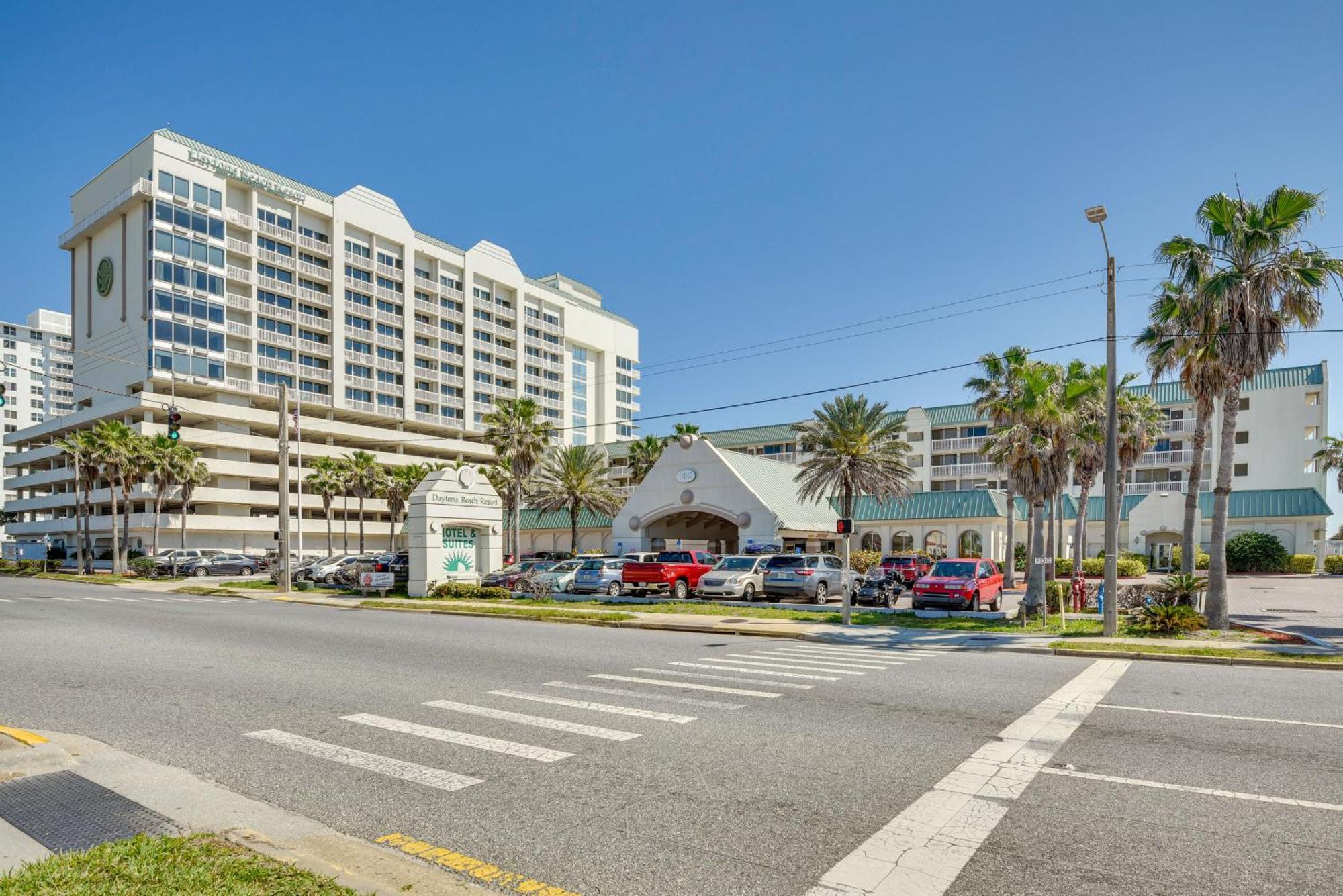 Daytona Beachfront Condo With Ocean View ภายนอก รูปภาพ