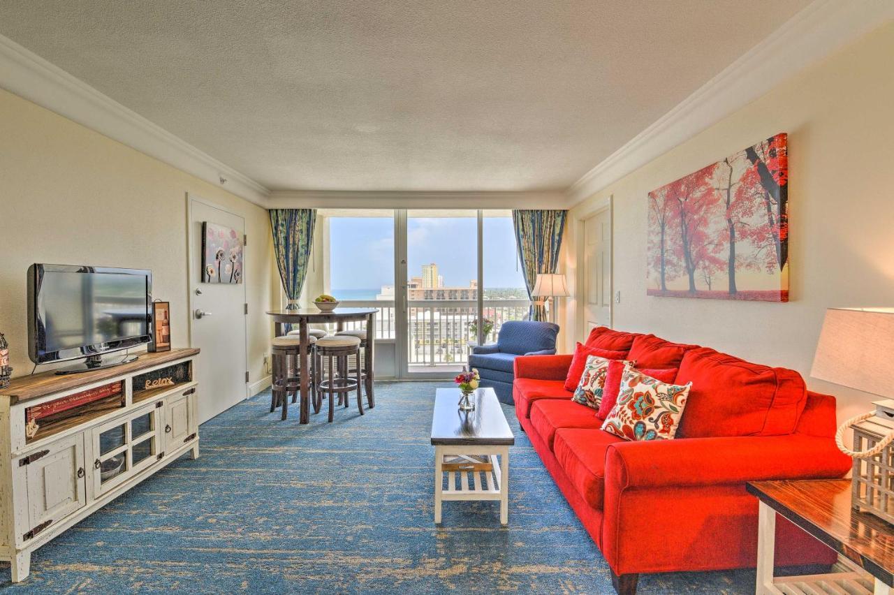 Daytona Beachfront Condo With Ocean View ภายนอก รูปภาพ